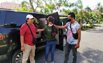 Polisi gelandang terduga pelaku pencabulan
