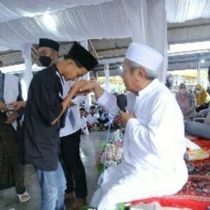 Kegiatan penyaluran santunan anak yatim piatu di Yatofa Lombok Tengah
