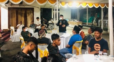 Acara launching pemain dan pengenalan manajemen baru PSLT, Selasa (23/11/2021) di Prapen.