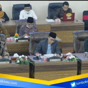 Sidang paripurna ke dua tahun 2022 yang dilaksanakan, Jumat (07/01/2022)