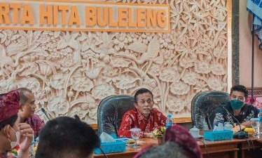 Kunjungan kerja Pemkab dan DPRD ke Kabupaten Buleleng bebera waktu lalu