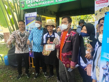 Bupati Lombok Tengah bersama jajaran BLK