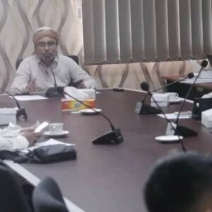 DPRD Lombok Tengah saat melakukan audensi dengan Kepala OPD