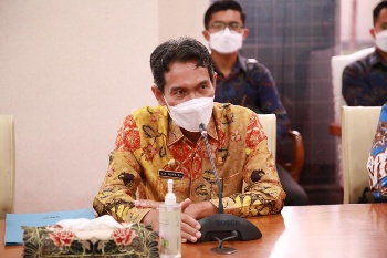 Wabup melakukan audiensi dengan jajaran Kemendagri
