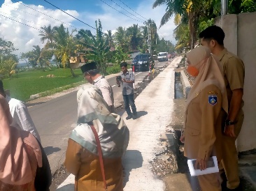 Komisi III DPRD bersama PUPR Lombok Tengah melakukan inspeksi mendadak (Sidak) pengerjaan proyek pipanisasi air baku Pengga-KEK Mandalika