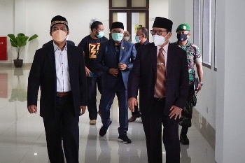 Wabup lotim bersama ketua dprd