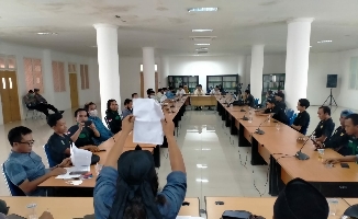 LSM Lidik NTB saat menggelar hearing di DPRD Lombok Tengah