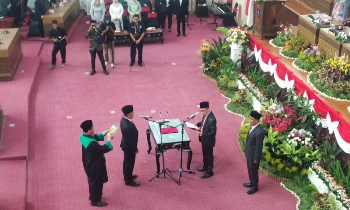 Momentum pelantikan anggota dewan PAW Loteng dari Gerindra