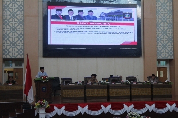 Sidang DPRD Lombok Tengah bahas Ranperda Susunan Perangkat Daerah